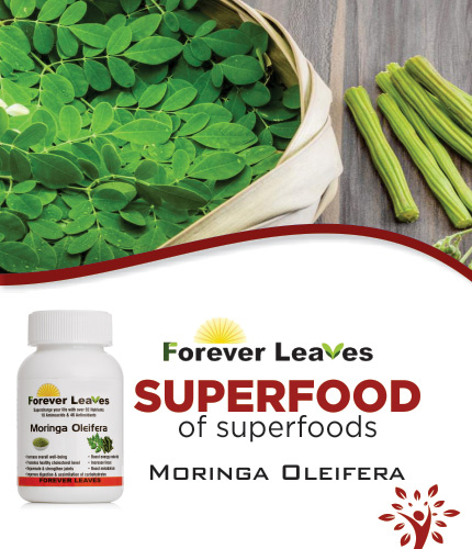 Forever Leaves Organic Moringa Tablets